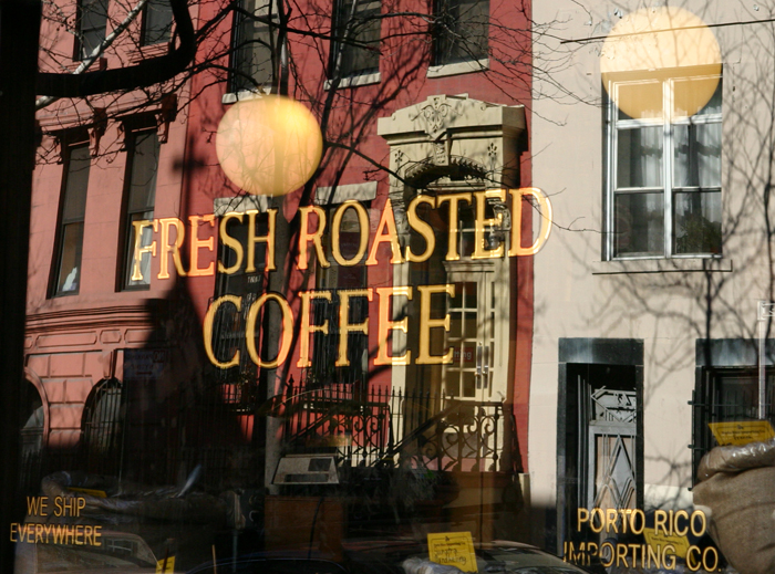 Reflection of a Cafe Window