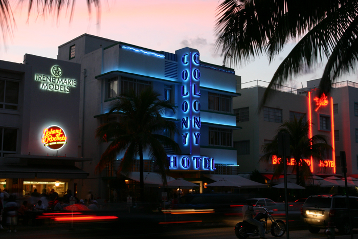 South Beach in the Evening